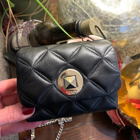 SOLD⛔️Authentic Kate Spade quilted leather belt/Crosby - Picture 2 of 16